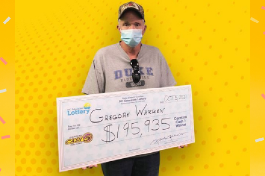 $195,935 Cash 5 Winner Forgot Buying Ticket